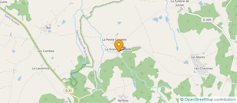 localisation de l'entreprise RENOV'ESTEBAN à COGNAC-LA-FORET