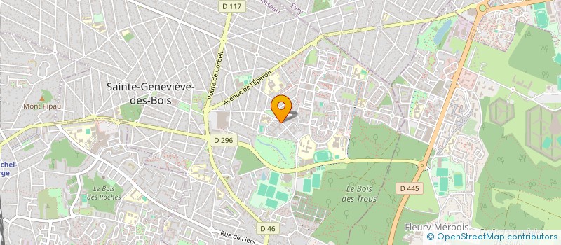 localisation de l'entreprise RENOV ETANCHE à SAINTE-GENEVIEVE-DES-BOIS