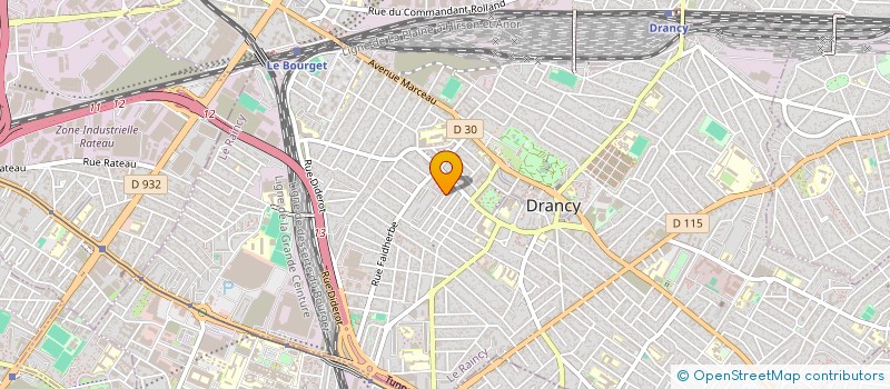 localisation de l'entreprise RENOV EURO BAT à DRANCY