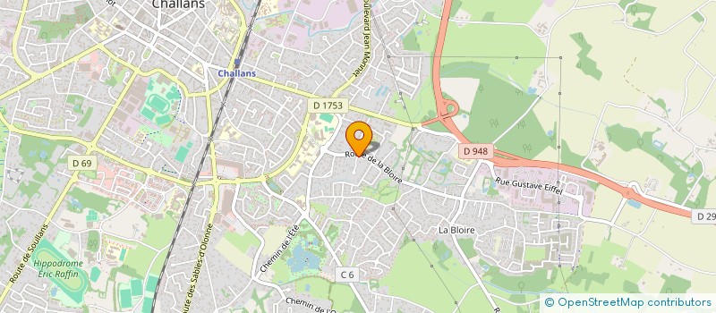 localisation de l'entreprise RENOV EXPERT 85 à CHALLANS