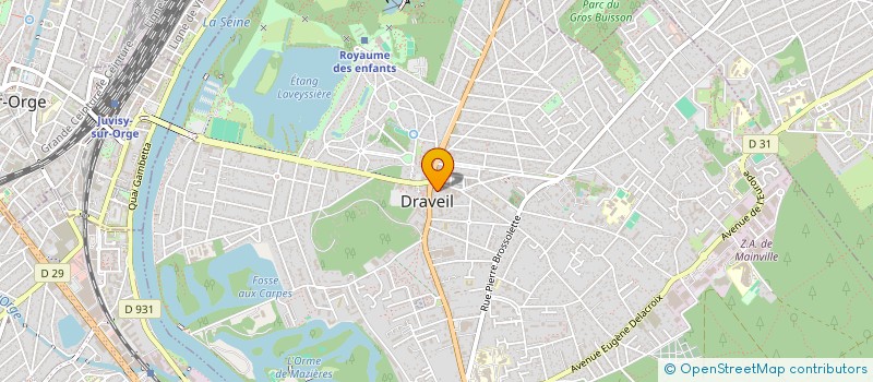 localisation de l'entreprise RENOV EXPRESS à DRAVEIL