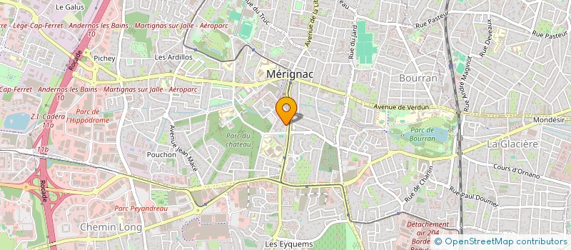 localisation de l'entreprise RENOV & FINANCES à MERIGNAC