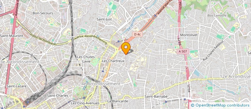 localisation de l'entreprise RENOV FM à MARSEILLE