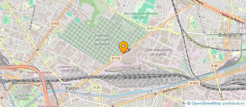 localisation de l'entreprise RENOV FR à PANTIN