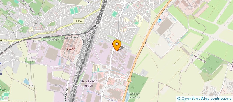 localisation de l'entreprise RENOV' GITE  BRETIGNY-SUR-ORGE