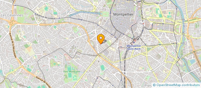 localisation de l'entreprise RENOV GLOBAL ENERGIE à MONTPELLIER