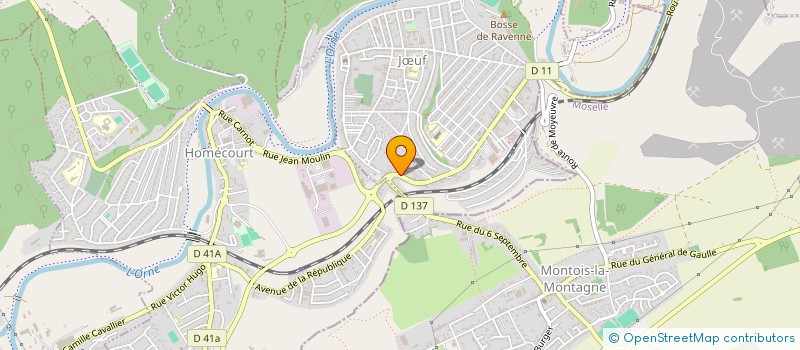 localisation de l'entreprise RENOV GRAND-EST  JUF