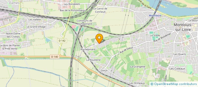 localisation de l'entreprise RENOV'HABIT RJL  MONTLOUIS-SUR-LOIRE