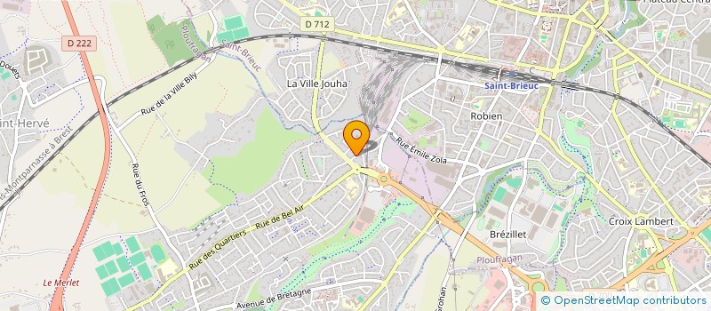 localisation de l'entreprise RENOV' HABITAT 22  PLOUFRAGAN