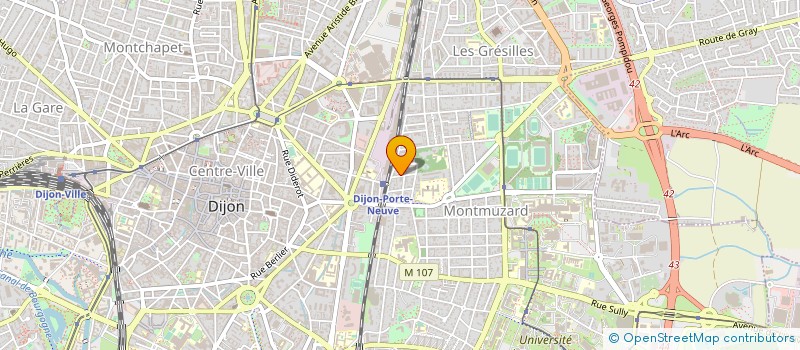 localisation de l'entreprise RENOV'HABITAT à DIJON