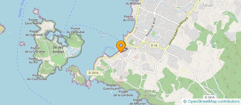 localisation de l'entreprise RENOV HABITAT à SIX-FOURS-LES-PLAGES