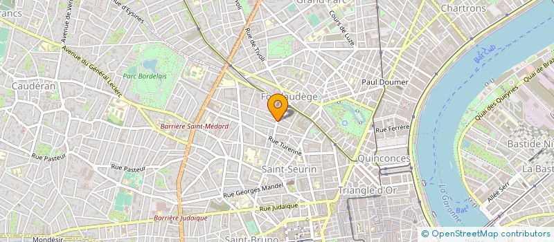 localisation de l'entreprise RENOV HABITAT à BORDEAUX