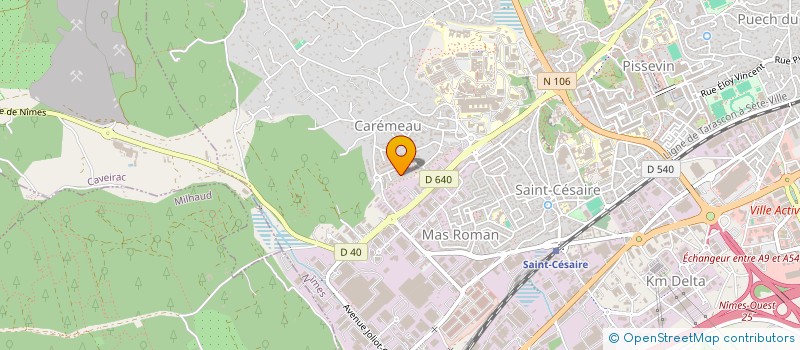 localisation de l'entreprise RENOV' + HABITAT  NIMES