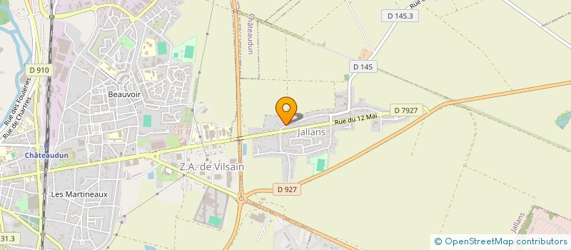 localisation de l'entreprise RENOV'HABITAT à JALLANS