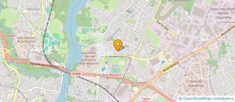 localisation de l'entreprise RENOV HABITAT  NANTES