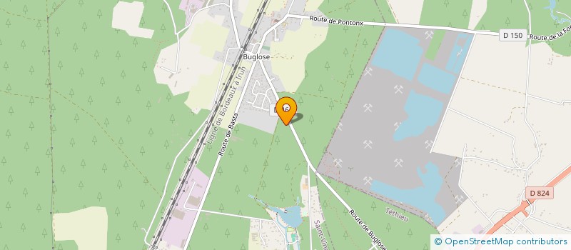 localisation de l'entreprise RENOV HABITAT  SAINT-VINCENT-DE-PAUL