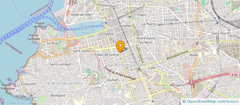 localisation de l'entreprise RENOV HABITAT ECOLOGIQUE  MARSEILLE