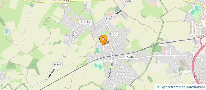 localisation de l'entreprise RENOV HABITAT VALENCIENNOIS  HERIN