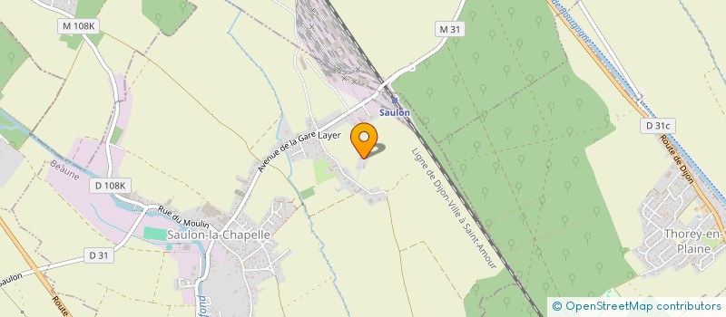 localisation de l'entreprise RENOV'HARMONIE  SAULON-LA-CHAPELLE