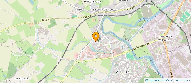 localisation de l'entreprise RENOV HBT 72  ALLONNES