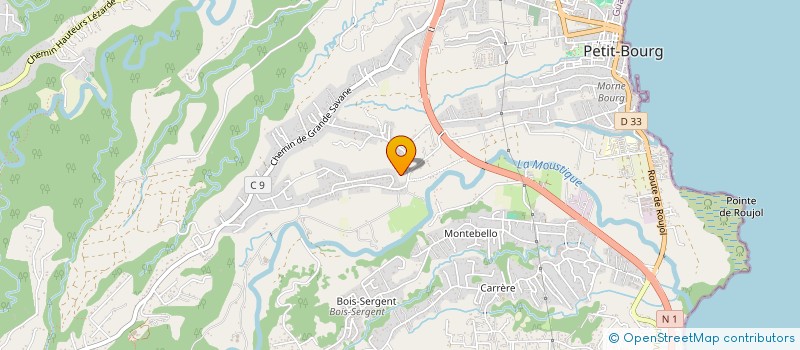 localisation de l'entreprise RENOV'HOME à PETIT-BOURG