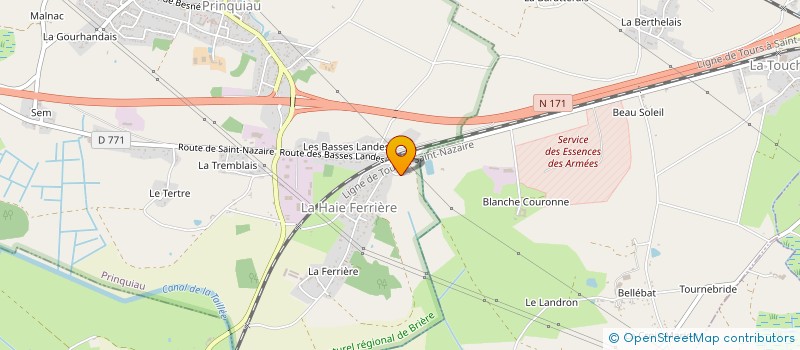 localisation de l'entreprise RENOV'HOME à PRINQUIAU
