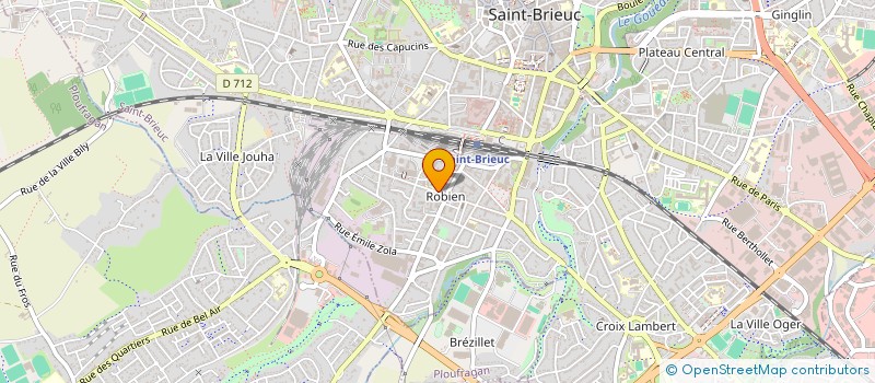 localisation de l'entreprise RENOV'HOME à SAINT-BRIEUC