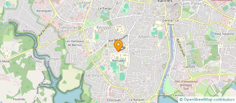 localisation de l'entreprise RENOV'HOME à VANNES