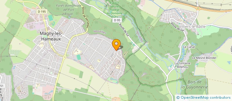 localisation de l'entreprise RENOV' HOME à MAGNY-LES-HAMEAUX