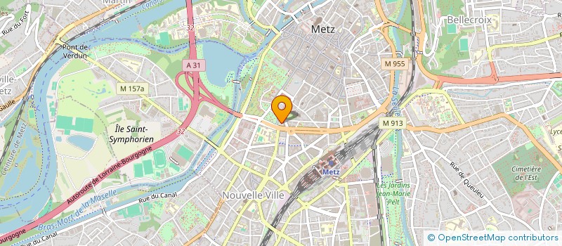 localisation de l'entreprise RENOV'HOME CONCEPT à METZ