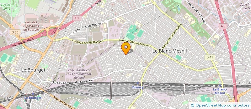 localisation de l'entreprise RENOV IDF à DRANCY