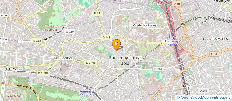 localisation de l'entreprise RENOV IMM à FONTENAY-SOUS-BOIS