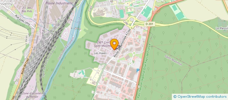 localisation de l'entreprise RENOV'IMMO à SAINT-MAXIMIN