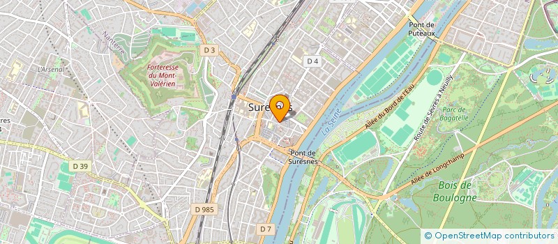 localisation de l'entreprise RENOV-IMMO à SURESNES