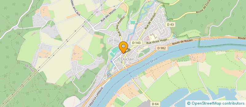 localisation de l'entreprise RENOV IMMO 76 à DUCLAIR