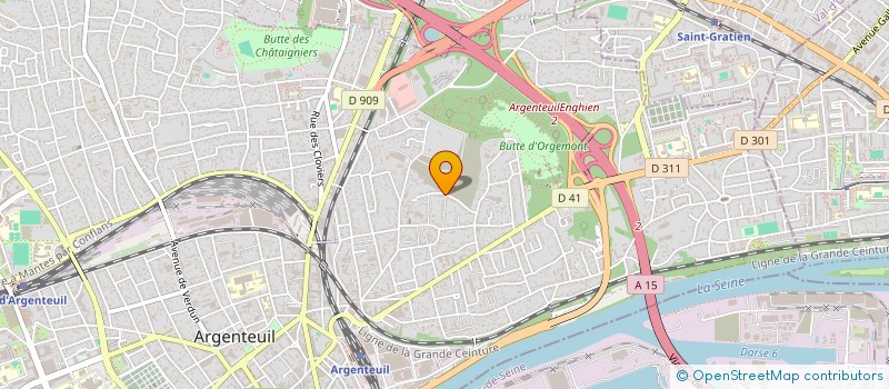localisation de l'entreprise RENOV'IN à ARGENTEUIL