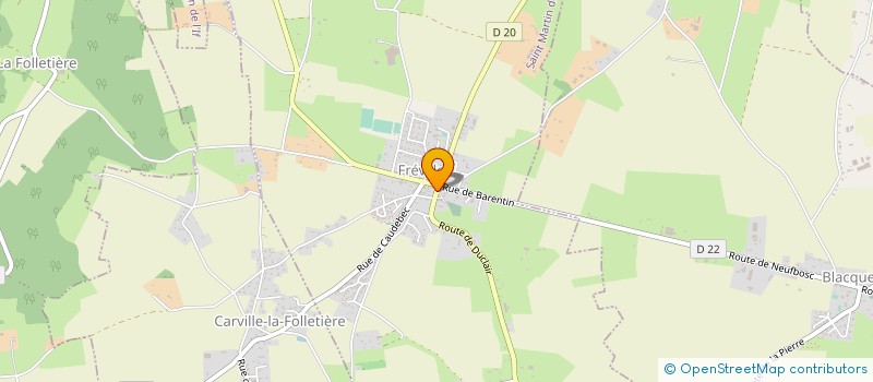 localisation de l'entreprise RENOV'INCO  SAINT MARTIN DE L'IF