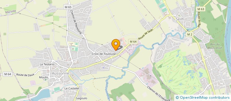 localisation de l'entreprise RENOV INNOVA à AUSSONNE