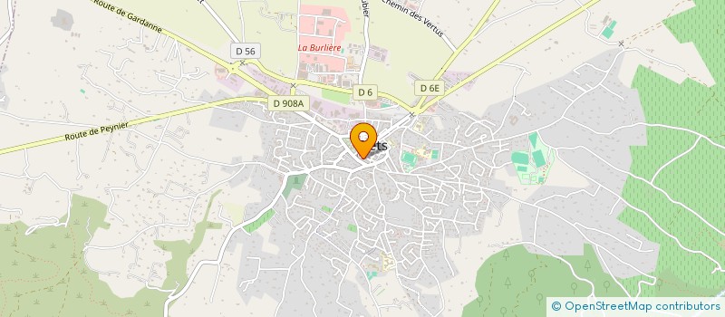 localisation de l'entreprise RENOV'INT à TRETS