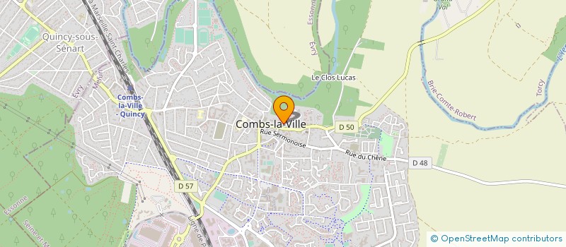localisation de l'entreprise RENOV'ISO HABITAT à COMBS-LA-VILLE