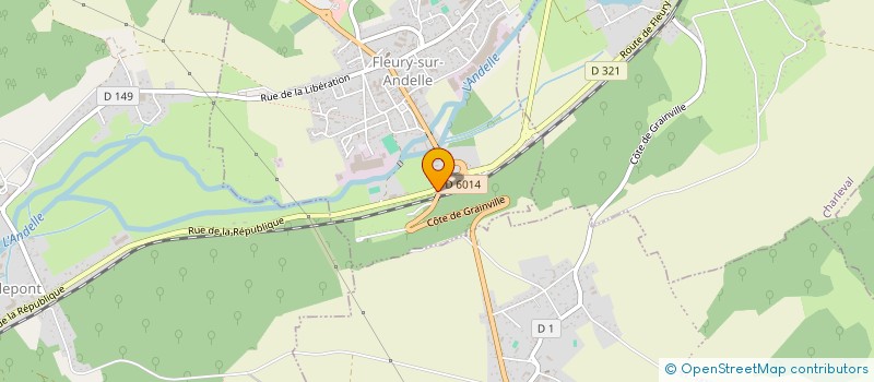 localisation de l'entreprise RENOV ISOL à FLEURY-SUR-ANDELLE