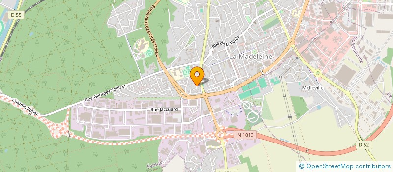localisation de l'entreprise RENOV ISOLATION 27 à EVREUX