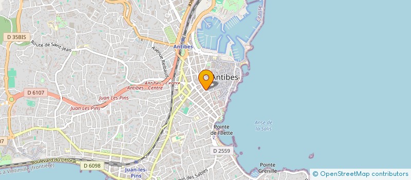 localisation de l'entreprise RENOV IT à ANTIBES