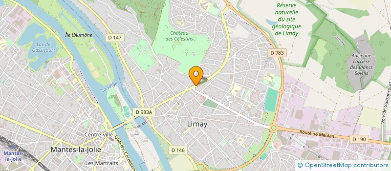 localisation de l'entreprise RENOV'IT 78 à LIMAY