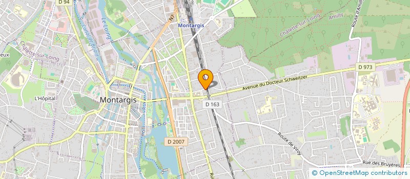 localisation de l'entreprise RENOV'IT à MONTARGIS