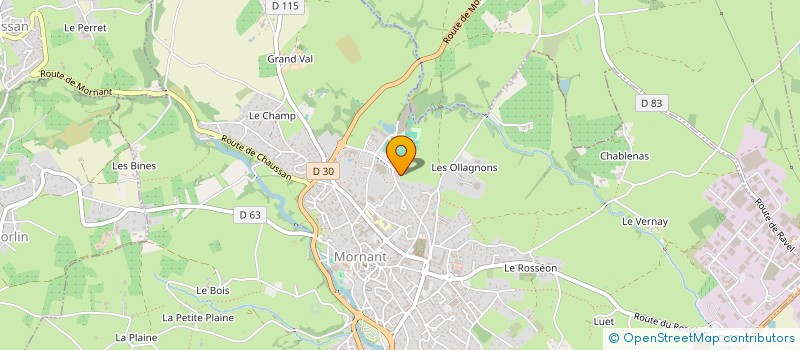 localisation de l'entreprise RENOV'LA  MORNANT