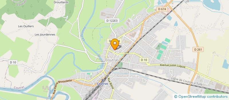 localisation de l'entreprise RENOV LEAL'O à COUTRAS