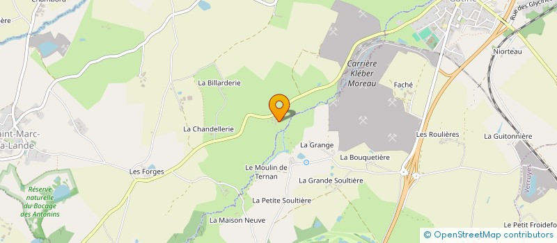 localisation de l'entreprise RENOV LOC  SAINT-MARC-LA-LANDE