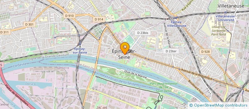 localisation de l'entreprise RENOV LOGEMENT à EPINAY-SUR-SEINE