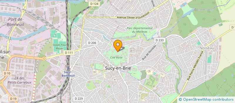 localisation de l'entreprise RENOV.MA à SUCY-EN-BRIE